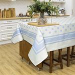 Mantel-Blanco-Con-Puntos-Azules---Livim-Natural-Home-Varios-Tamaños