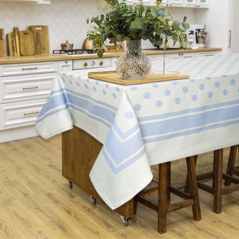 Mantel-Blanco-Con-Puntos-Azules---Livim-Natural-Home-Varios-Tamaños