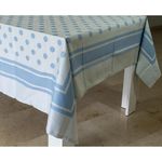 Mantel-Blanco-Con-Puntos-Azules---Livim-Natural-Home-Varios-Tamaños
