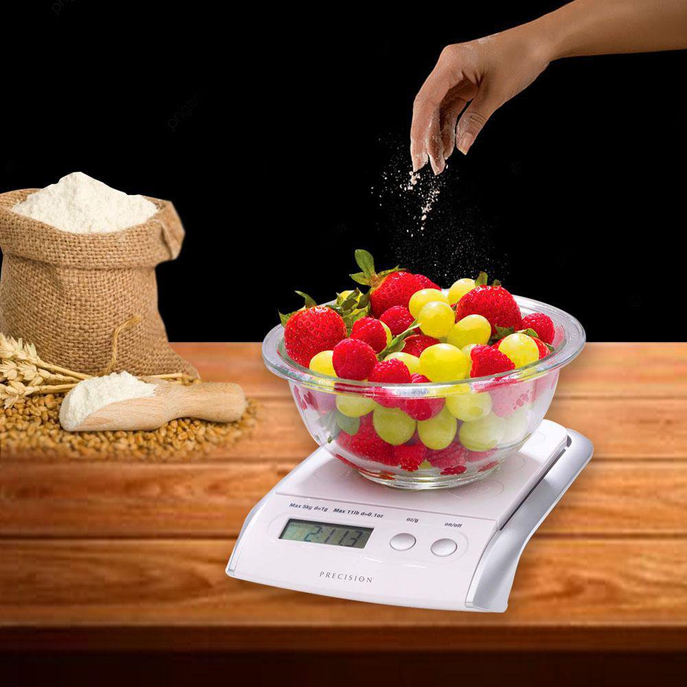 Pesar Alimentos Pesas Para Reposteria Balanza Pesa Digital De