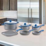 Bateria-De-Cocina-9-Pzas-Marmol-Gris-Y-Azul---Picca