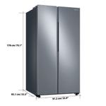 Refrigeradora Samsung Side By Side 28  Pies³
