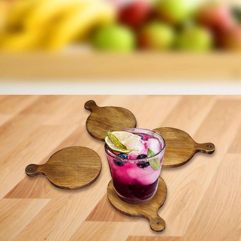 Set 4 Posavasos Redondos