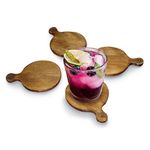 Set 4 Posavasos Redondos