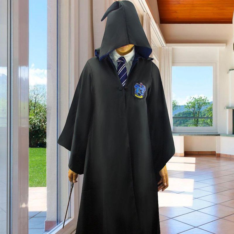 Túnica con Capucha de Harry Potter Ravenclaw para Niño Estilo Hogwarts Talla M