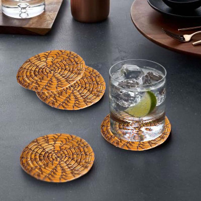 Set De 4 Posavasos De Pino - Vesta