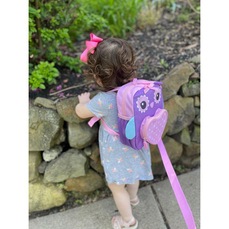 Mochila Con Arnés Diseño Búho Coqueto - Willow&wyatt