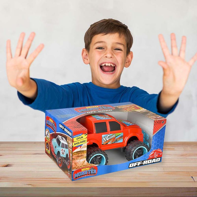 Pick-Up-Mini-Monster-Rojo---Clk-Toys