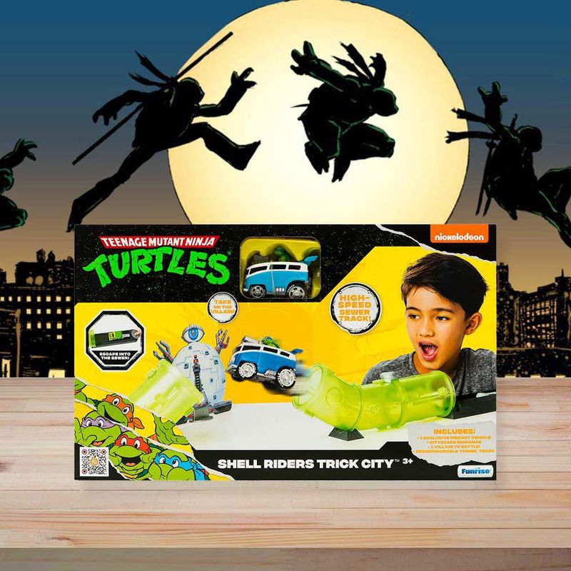 Shell Riders Trock City - Tortugas Ninja