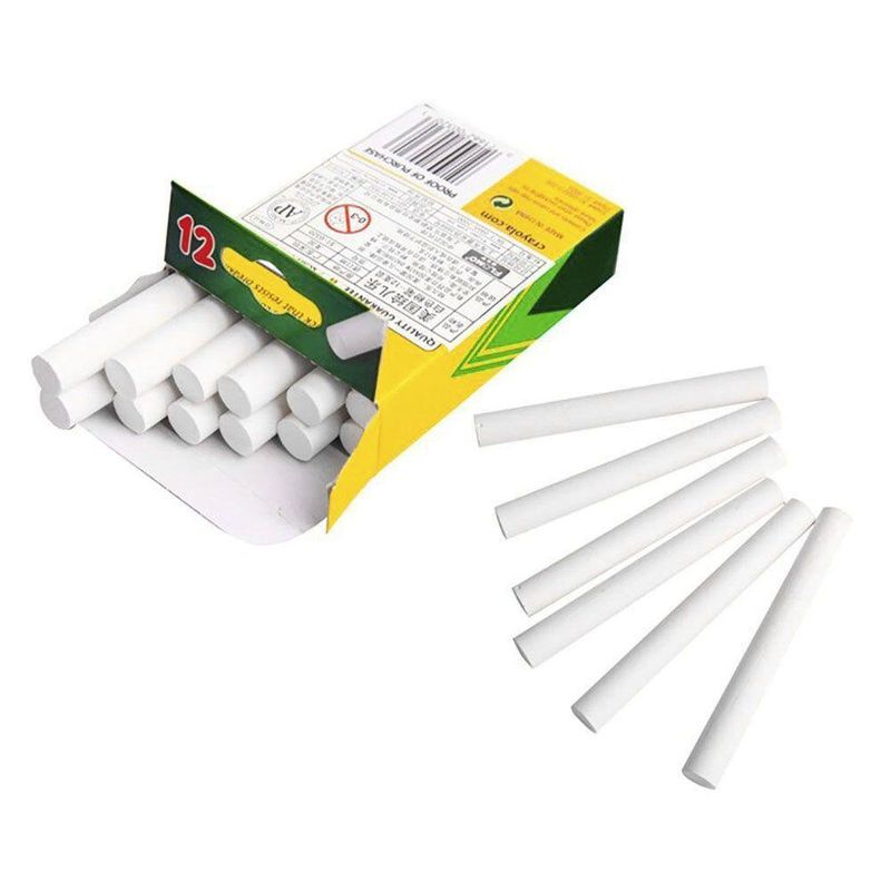 Crayola--Yeso-Blanco-12-Barras.