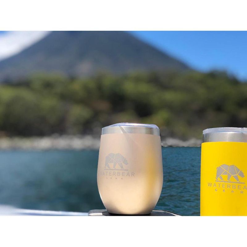 Vaso Térmico de Acero Inoxidable Gold 12 Oz