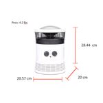Calefactor Giratorio Blanco De 360 - Honeywell