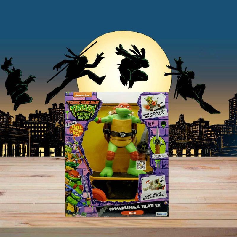 Tortugas Ninja Cowabunga Patineta Extrema RC