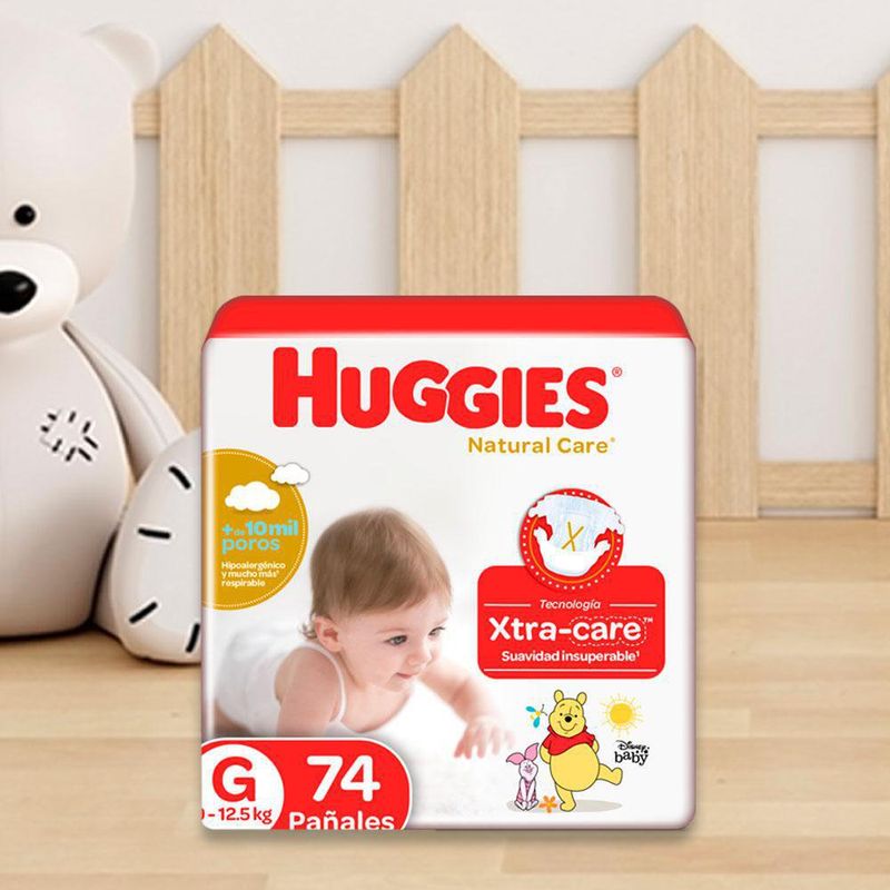 Pañal-Desechable-Cuidado-Natural-Talla-G-74-Unidades---Huggies