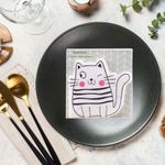 Set de Servilletas Diseño Gato