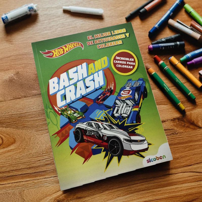 Mi Increíble Libro de Colorear Hot Wheels