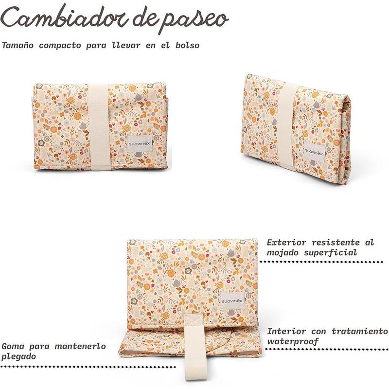 Cambiador Portátil Wonderland Beige Suavinex