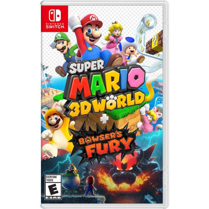 Juego Nintendo Switch Super Mario 3D World + Bowser’s Fury