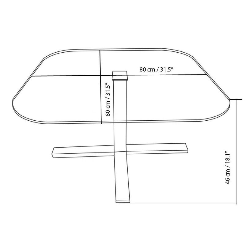 Set De Mesa Vidrio con 4 Banquitos Grises - Zmobili