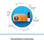 Proyector Full HD Bluetooth con Ajuste Automático 300 Lm