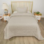 Set de Cubrecama Beige - Varios Tamaños