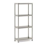 Estantería 4 Niveles Scaffale Plus Gris