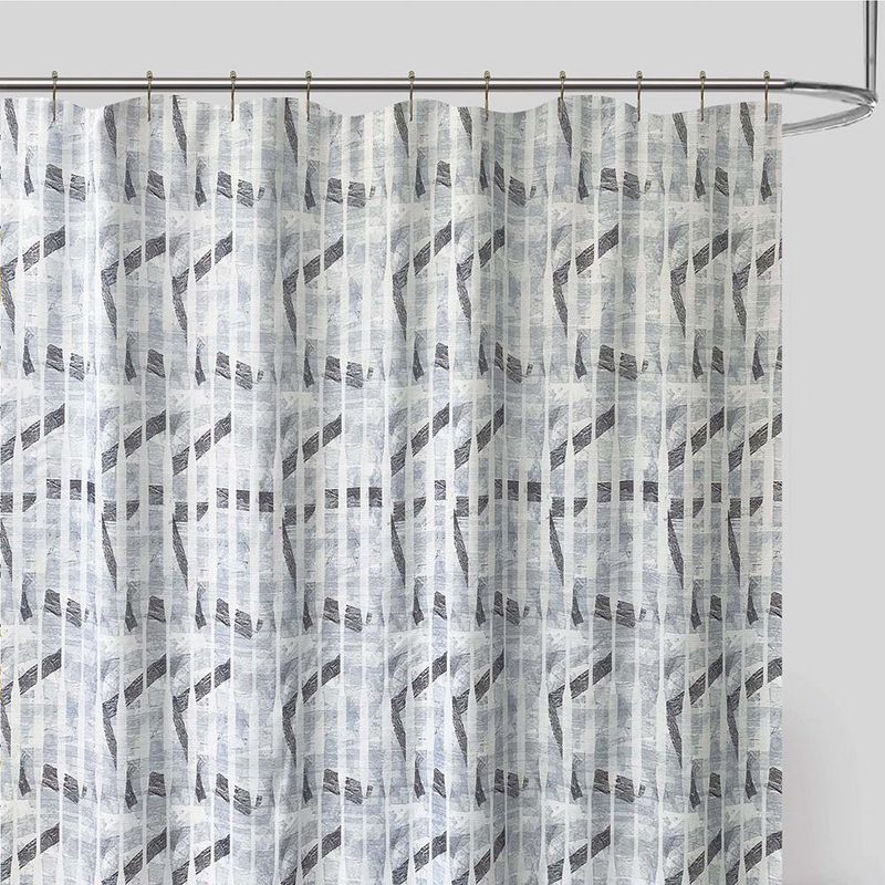 Cortina de Baño Gris 183x178 Cm