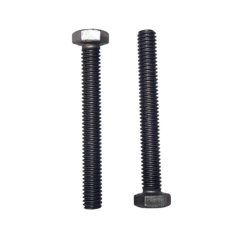 Tornillo Hexagonal Negro 1/4  x 3 1/2 Plg