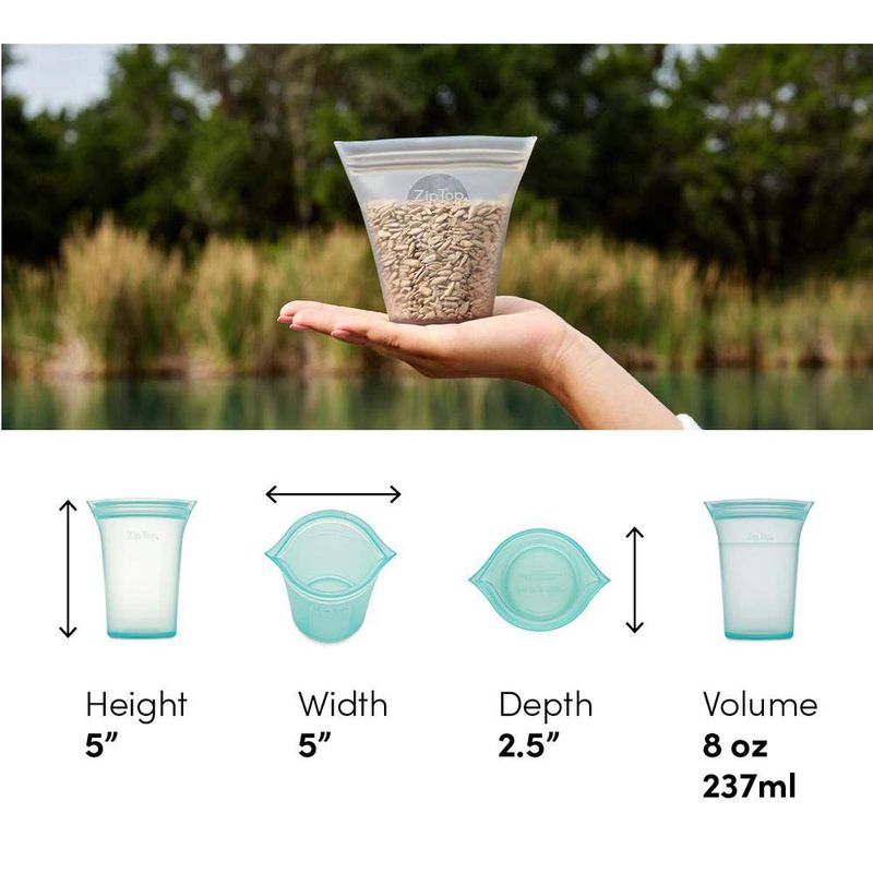 Bolsa Reutilizable de Silicón para Alimentos 28 Oz