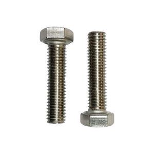 Tornillo Hexagonal de Acero Inoxidable 1/4 x 1 Plg