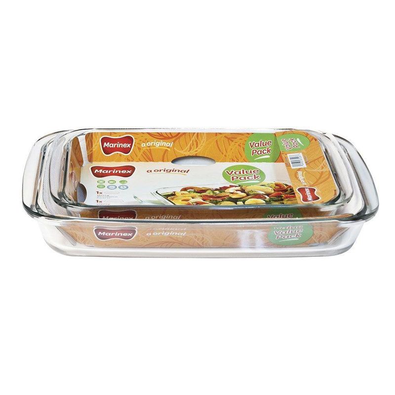 Juego de 2 Moldes Rectangulares