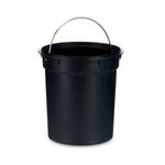 Papelero de Baño con Tapa Negro 3L
