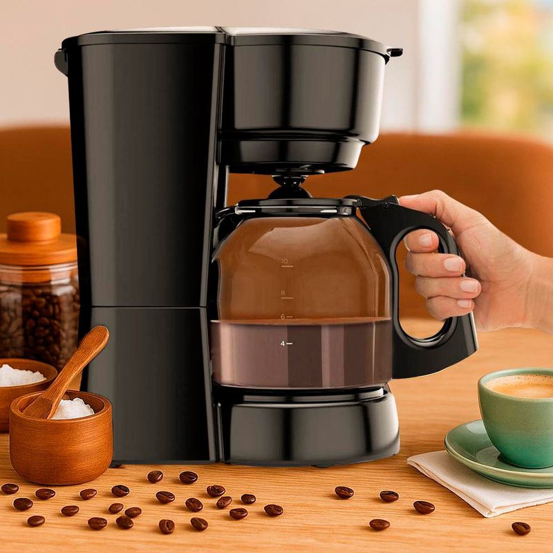 Cafetera con Jarra de Vidrio 12 Tazas