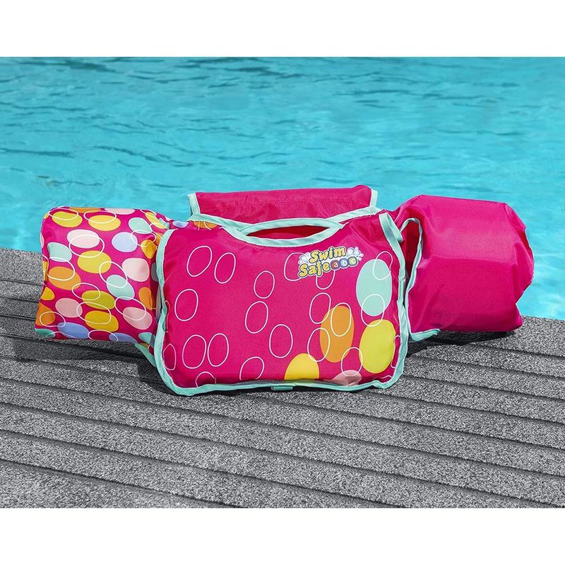 Chaleco-Flotador-Natacion-Infantil-con-Brazitos-Integrados-Diseños-Surtidos