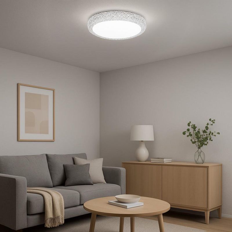 Plafón Led Para Techo 29 Cm 12 W - Z Varios Colores