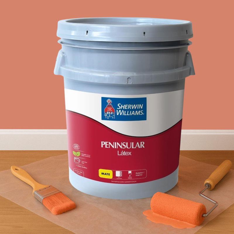 Peninsular-Rojo-Terracota-Mate-5-Galones---Sherwin-Williams