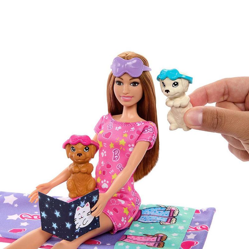 Muñeca Barbie Puppet Slumber Party