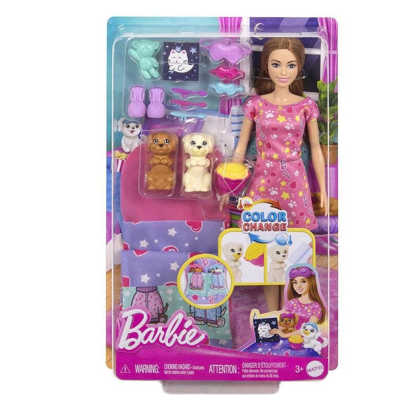 Muñeca Barbie Puppet Slumber Party