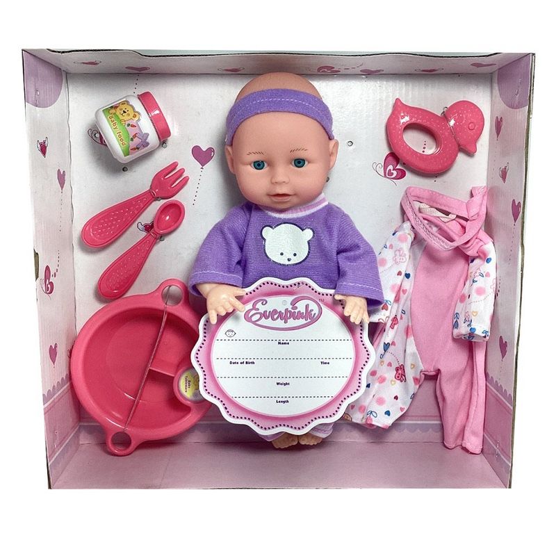 Muñeca Bebé con Accesorios