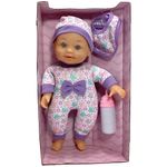 Bebé con Traje Morado 12 Plg