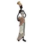 Figura Decorativa Mujer Étnica