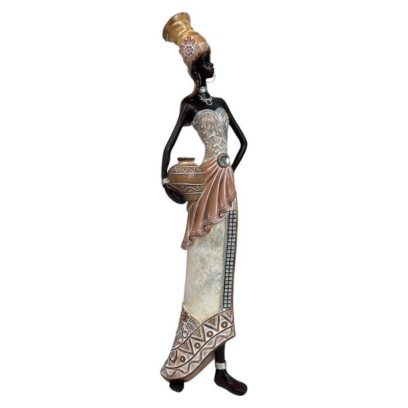 Figura Decorativa Mujer Étnica