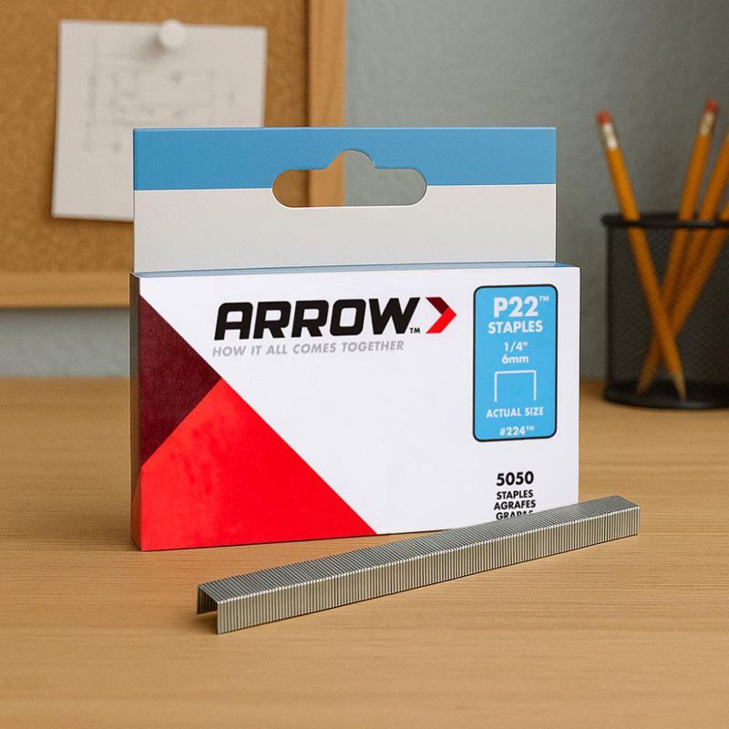 Caja de Grapas Uso Liviano P22 1/4 Plg  con 5050 Pzas