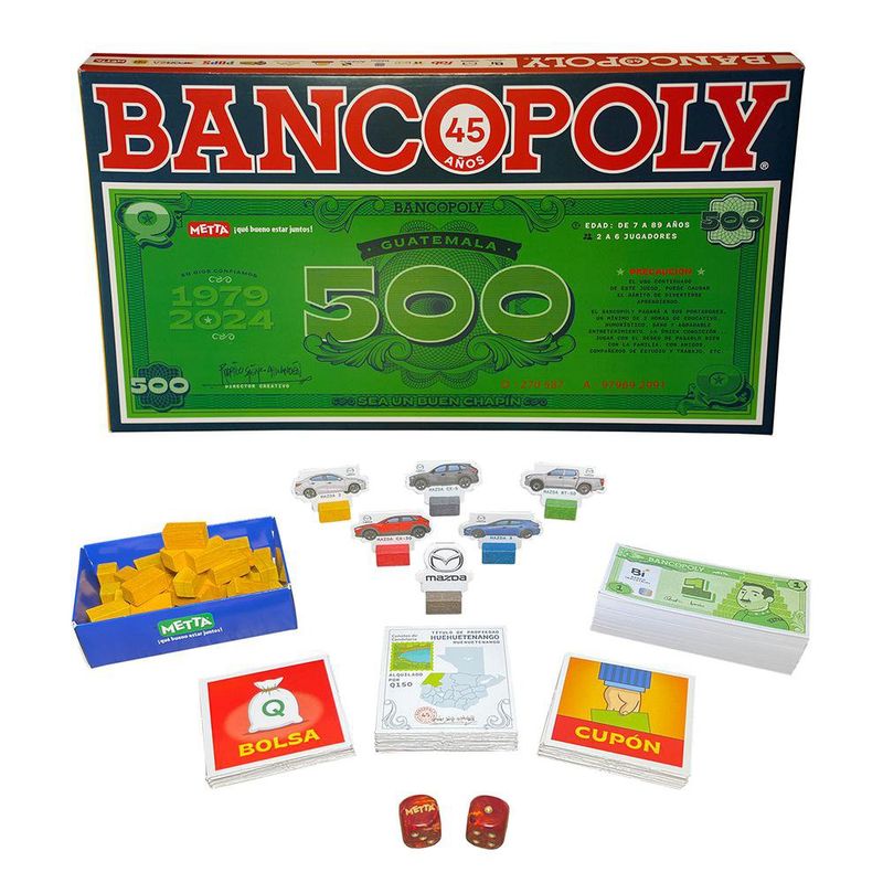 Juego de Mesa Bancopoly 45 Años