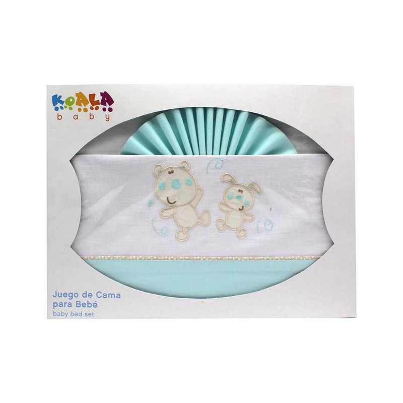 Set de Sábanas para Cuna Menta