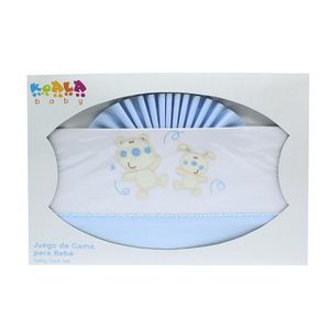 Set de Sábanas para Cuna Celeste