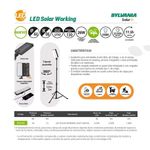 Lámpara de Trabajo LED Solar 26 W