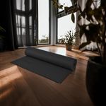 Mat de Yoga Negro de 6 Mm