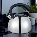 Tetera Satinada 3L con Silbato