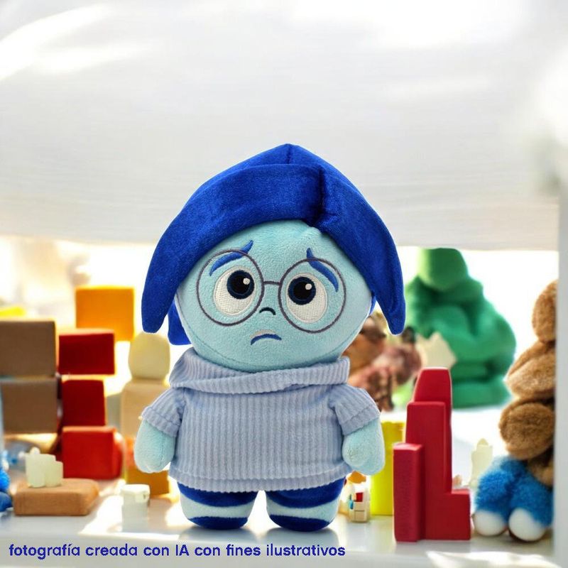 Peluche Tristeza Intensamente 2 Disney 25 Cm